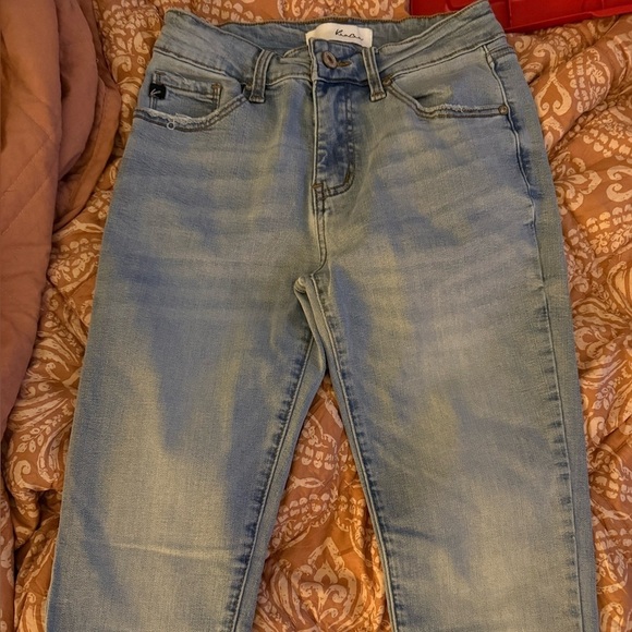 KanCan Denim - KanCan Sky Blue Denim with Contrast Stitching